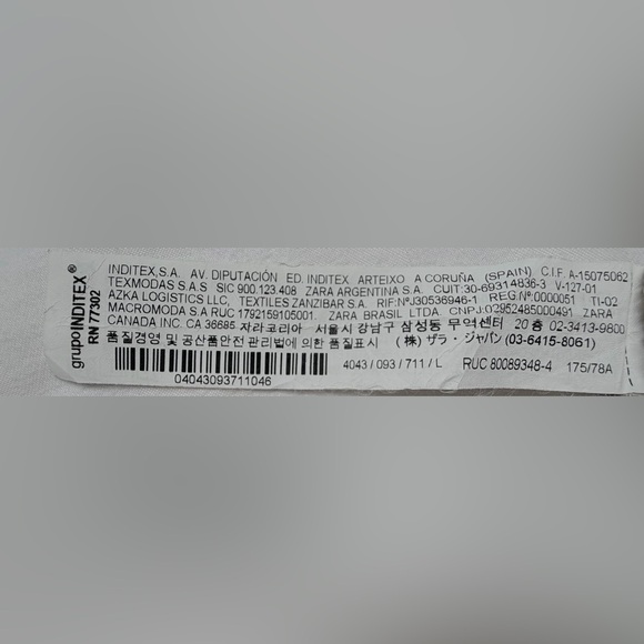 Zara Cream Wide-Leg Linen Drawstring Pants - Picture 12 of 14